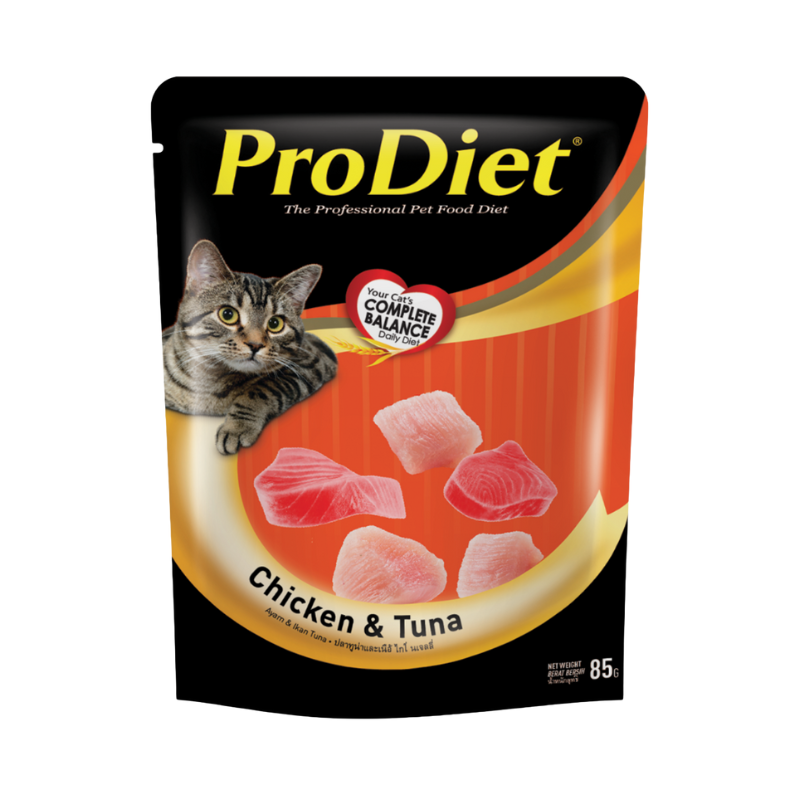 Chicken and tuna clearance cat food