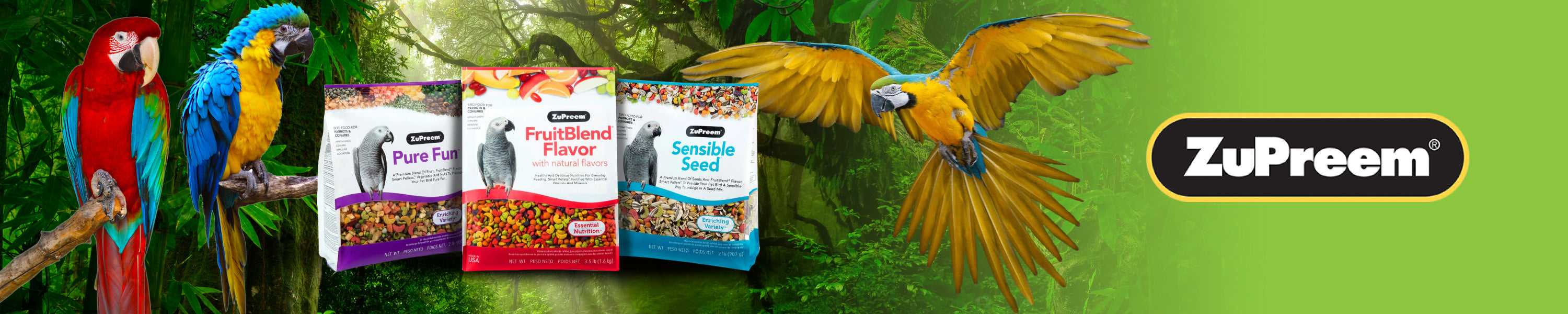 Zupreem Orange Pet Nutrition