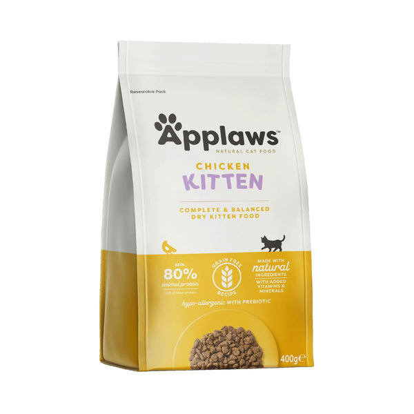 Applaws Complete Natural and Grain Free Dry Cat Food Kitten Chicken