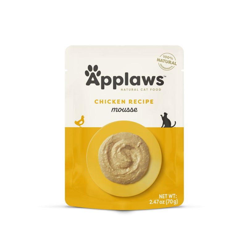 Applaws Cat Wet Food Chicken Recipe Mousse 70g Pouch