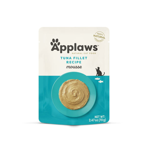 Applaws Cat Wet Food Tuna Fillet Recipe Mousse 70g Pouch