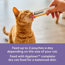 Applaws Natural Grain-Free Complementary Wet Cat Treats – Variety Lickable Treats (Chicken, Tuna & Salmon), 6 x 15g