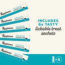 Applaws Natural Grain-Free Complementary Wet Cat Treats – Tuna Recipe Lickable Treats, 6 x 15g