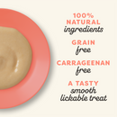 Applaws Natural Grain-Free Complementary Wet Cat Treats – Salmon Recipe Lickable Treats, 6 x 15g