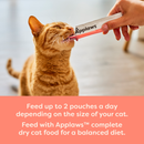 Applaws Natural Grain-Free Complementary Wet Cat Treats – Salmon Recipe Lickable Treats, 6 x 15g