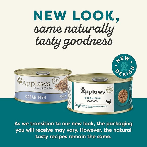 Applaws Cat Wet Food Ocean Fish in Broth