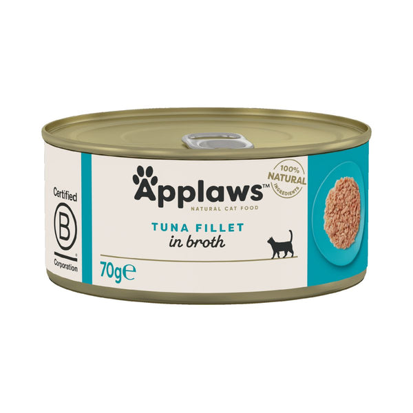 Applaws Cat Wet Food Tuna Fillet in Broth