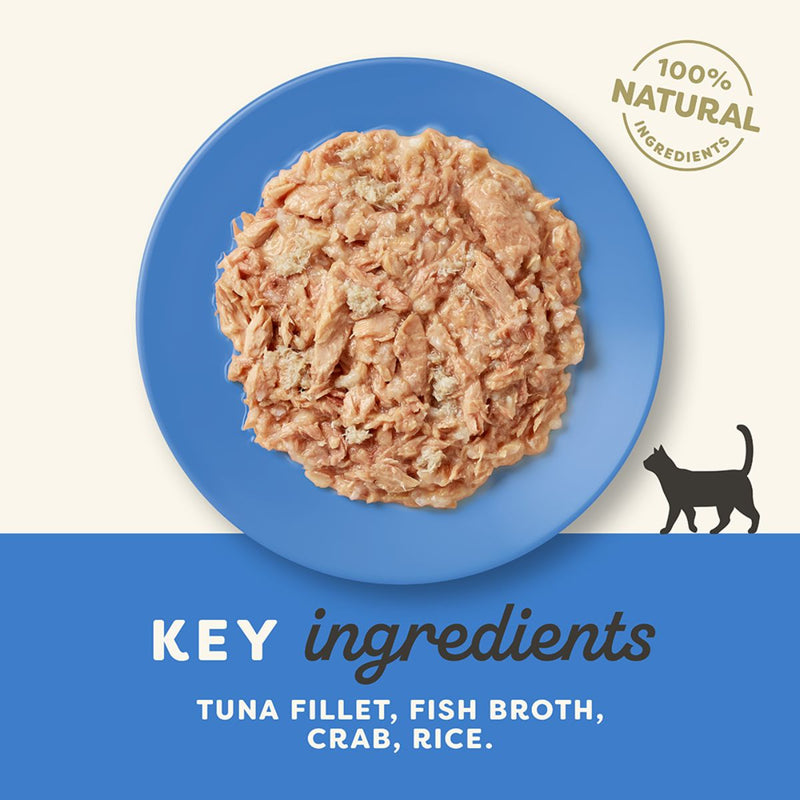 Applaws Cat Wet Food Tuna Fillet with Crab in Broth