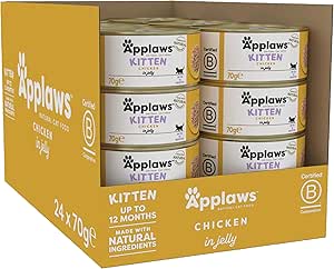 Applaws Kitten Wet Food Chicken Breast in Broth Orange Pet Nutrition