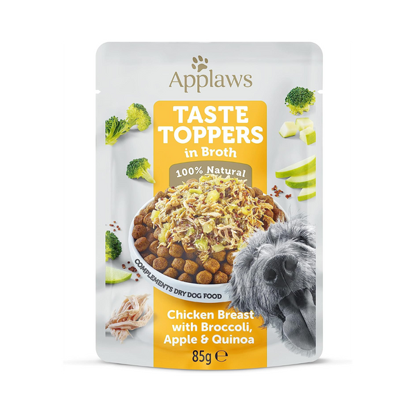 Applaws Wet Dog Food Chicken Breast With Broccoli Apple & Quinoa 85 Gm Pouch