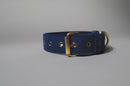 IndieGood Skin Friendly Corduroy Dog Collar - Navy Blue