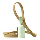 Earth Rated Dog Poop Bag Holder with Poop Bags Durable and Leakproof Unscented Made from recycled plastic 1 Dispenser and 15 Bags In 1 Roll