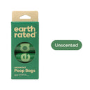 Earth Rated Dog Poop Bag Refill Extra long strong and leak-proof recycled plastic 60 Bags In 4 Rolls