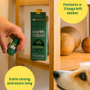 Earth Rated Dog Poop Bag Refill Extra long strong and leak-proof recycled plastic 60 Bags In 4 Rolls