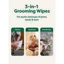 Earth Rated Pet Grooming Wipes - 100 Count