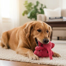 IndieGood Knitted Ellie Friend-Pink Dog Toy