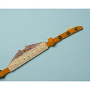IndieGood Handloom Collar For Cats - Beach Brown