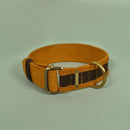 IndieGood Skin Friendly Corduroy Dog Collar - Brown