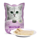 Kit Cat Petite Pouch Complete & Balanced Wet Cat Food - Chicken & Tuna in Aspic 70g (Expiry: April 2026)