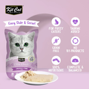 Kit Cat Petite Pouch Complete & Balanced Wet Cat Food - Chicken & Tuna in Aspic 70g (Expiry: April 2026)