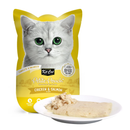 Kit Cat Petite Pouch Complete & Balanced Wet Cat Food - Chicken & Salmon in Aspic 70g (Expiry: April 2026)