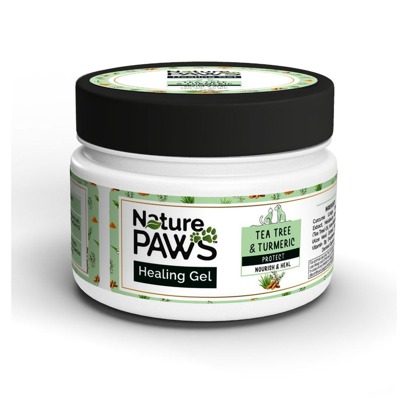 NaturePAWS Protect Range Healing Gel for Dogs & Cats with Tea Tree, Aloe  Vera & Turmeric