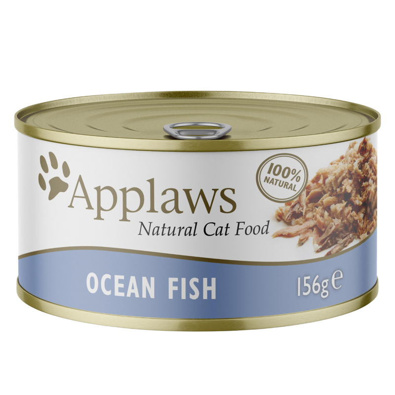 Applaws Cat Wet Food Ocean Fish in Broth 156gm
