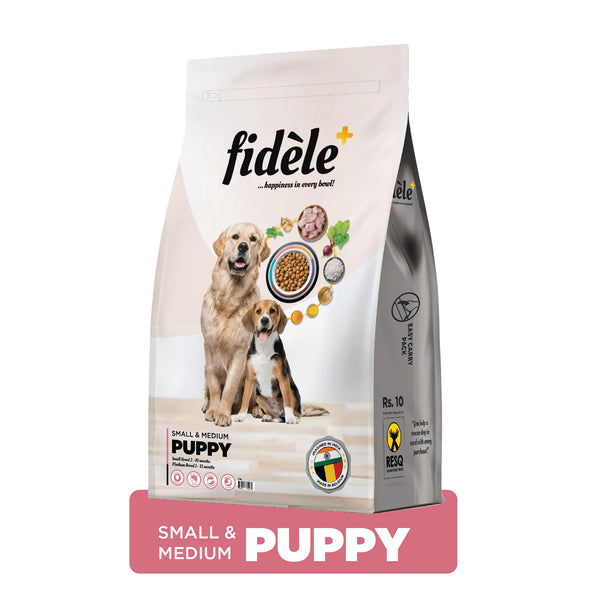 Fidele+ Dry Dog Food Small & Medium Puppy