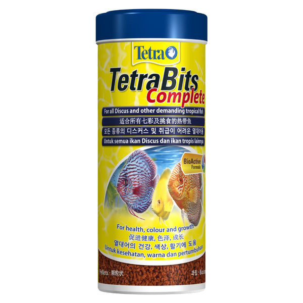 Tetra TetraBits Complete Food For all Discus and other demanding Tropical Fish Good Health, Colour and Growth Bio Active Formula