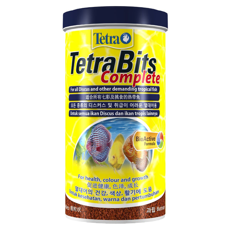 Tetra TetraBits Complete Food For all Discus and other demanding Tropical Fish Good Health, Colour and Growth Bio Active Formula