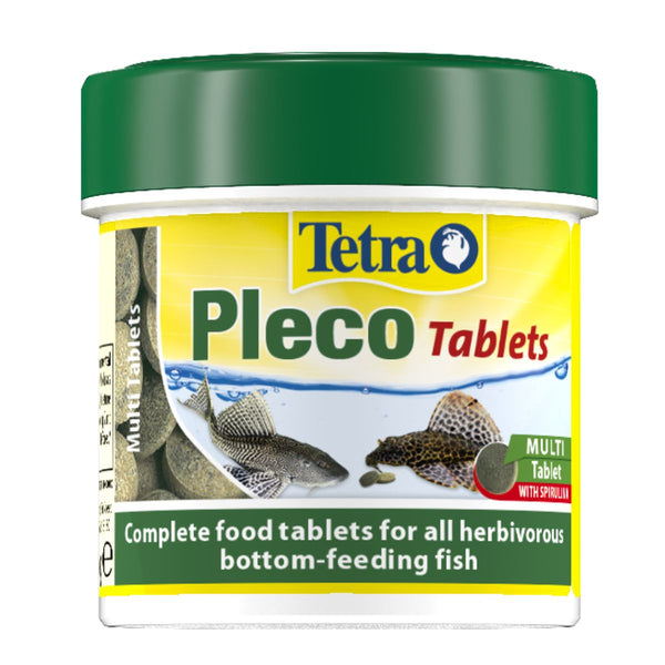 Tetra Pleco Tablets Complete Food Tablets For All Herbivorous Bottom Feeding Fish 36 Gram Pack
