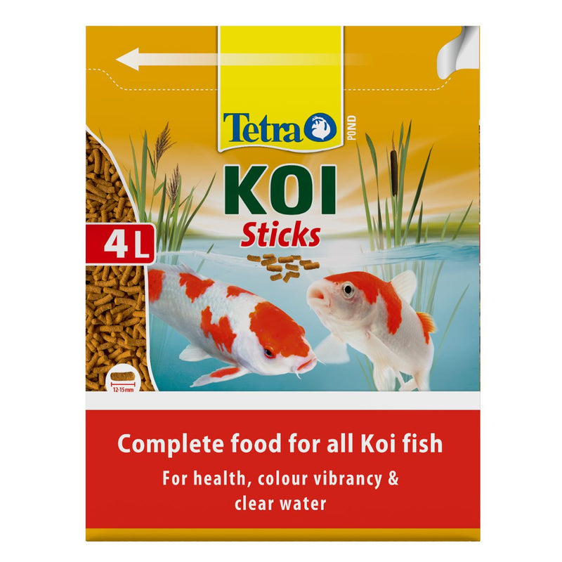 Tetra Pond KOI Sticks Comeplete Food For All Koi Fish For Health, Colour Vibrancy & Clear Water 650 Gram pack
