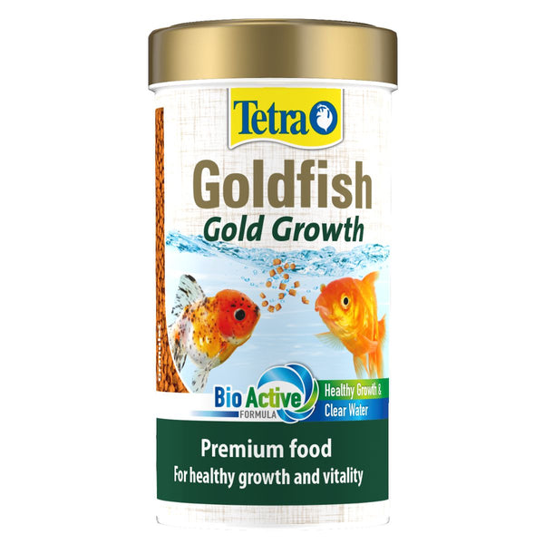 Tetra Goldfish Gold Growth Premium Food For Healthy Growth and Vitality Bio Active Formula 113 Gram Pack