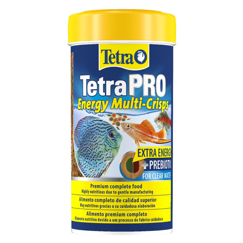 Tetra TetraPRO Energy Multi-Crisps Premium Complete Food Extra Energy and Prebiotic for clear water 55 Gram Pack