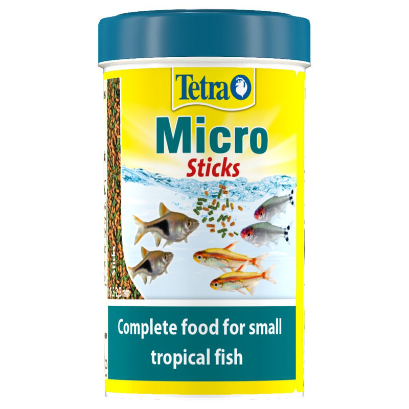 Tetra Micro Sticks Complete Food for Small Tropical Fish 45 Gram Pack
