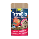 TetraBits Brilliant Colour Fish Food A daily diet for all tropical fishes to enhance natural colour and vibrancy increased nutrient absorption 30 Gram Pack