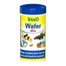 Tetra Wafer Mix Complete & Balanced Sinking Wafers for Bottom Fish & Crustaceans with Shrimp & Spirulina for Growth & Immunity 48 Gram