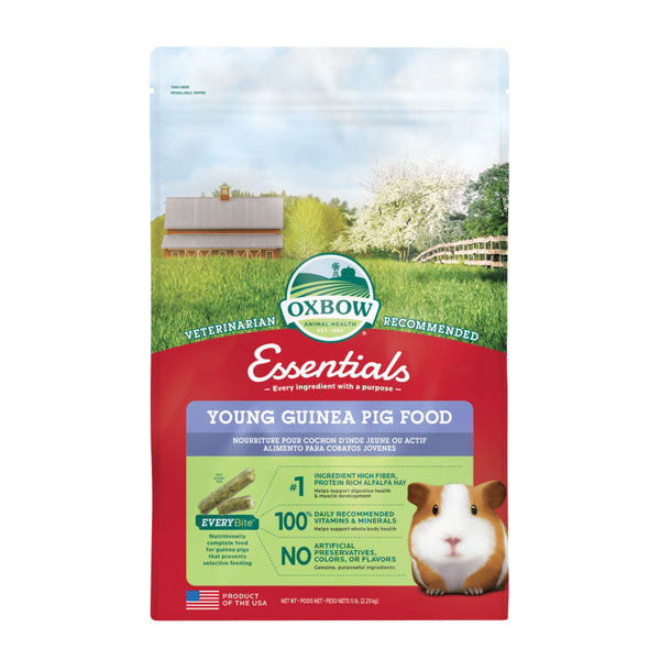 OXBOW Essentials Young Guinea Pig Food 2.25kg