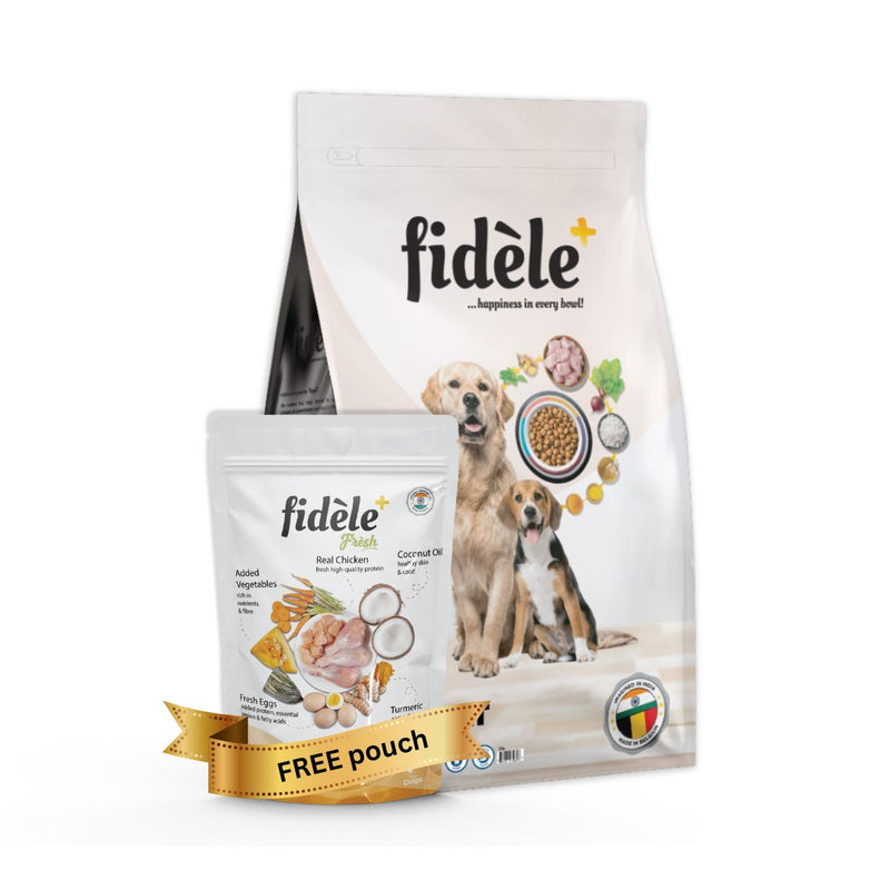 Fidele+ Dry Dog Food Adult Light & Senior