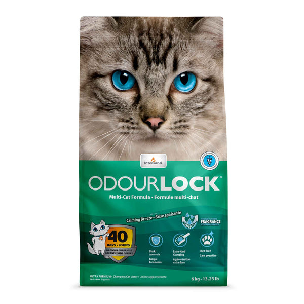 Odourlock Mineral Cat Litter Calming Breeze