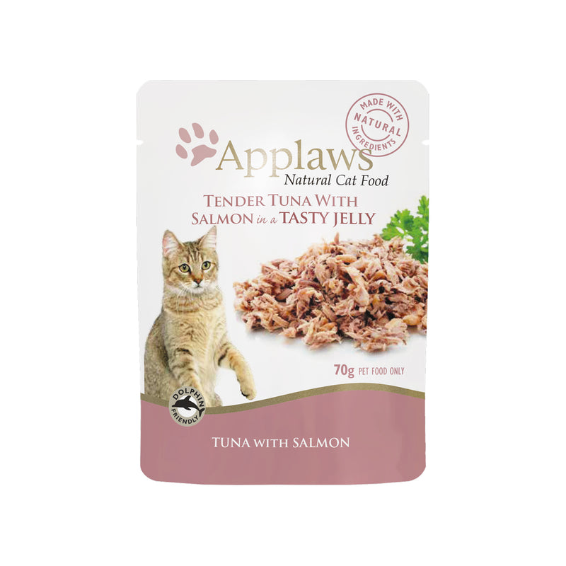 Applaws Cat Wet Food Tender Tuna with Salmon in a Tasty Jelly