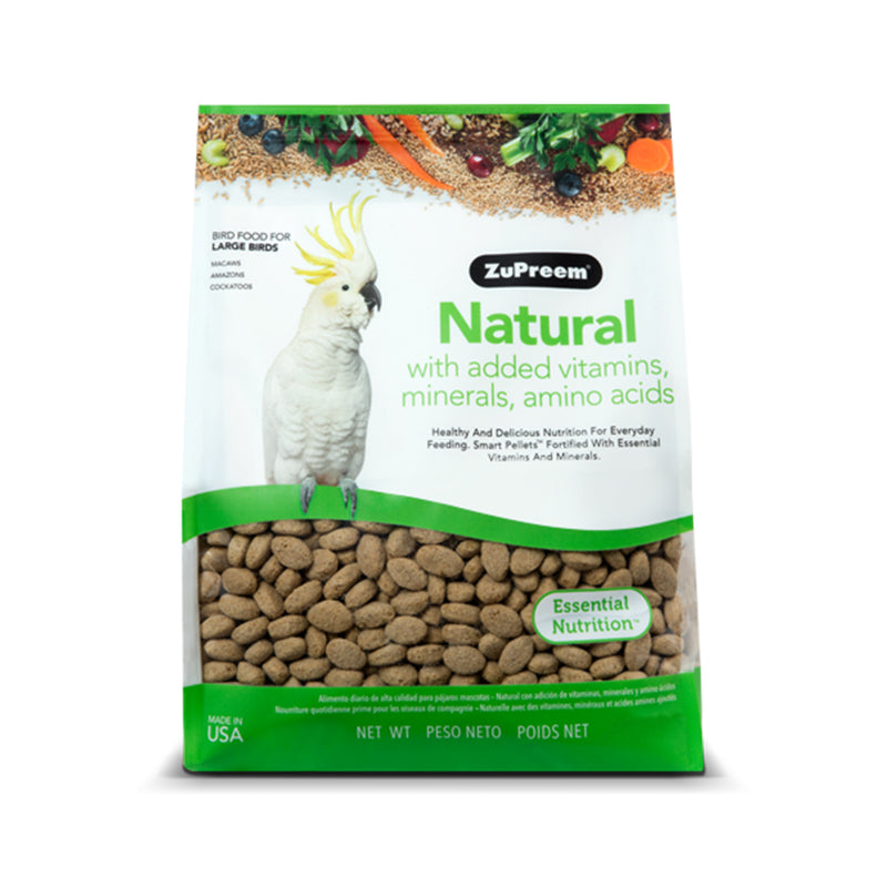 ZuPreem Natural Avian Pellet Diet Large Bird Food