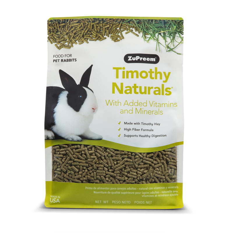 ZuPreem Timothy Naturals Premium Adult Rabbit Food