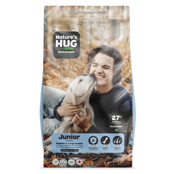 Nature'S Hug Dry Dog Food Junior Growth Medium & Large Breeds