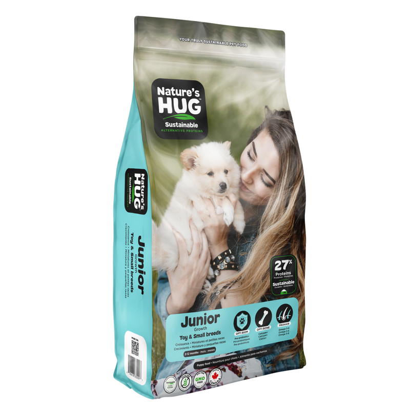 Nature'S Hug Dry Dog Food Junior Growth Toy & Small Breed