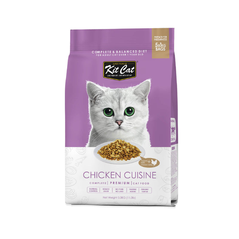 Kit Cat Premium Cat Food Chicken Cuisine