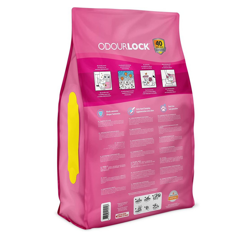 Odourlock Mineral Cat Litter Baby Powder