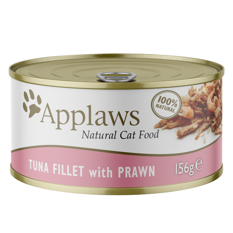 Applaws Cat Wet Food Tuna Fillet and Prawns in Broth