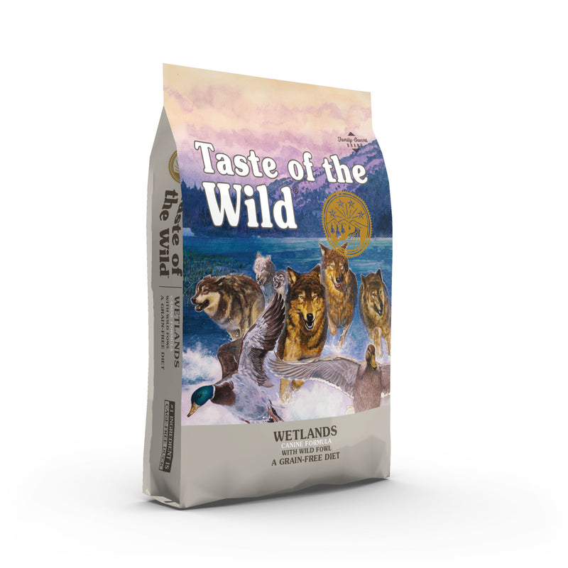 Taste of the Wild Dry Dog Food Wetlands Canine (Wild Fowl)