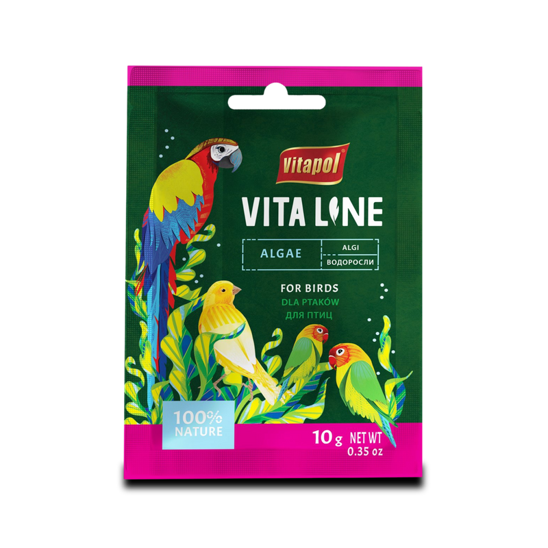 Vitapol Vitaline Feed Supplement - Algae For Birds 10g